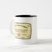 Tasse 2 Couleurs EA Nasir Best Copper Merchant Mesopotamia Business (Devant gauche)