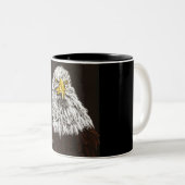 Tasse 2 Couleurs Eagle chauve (Devant droit)