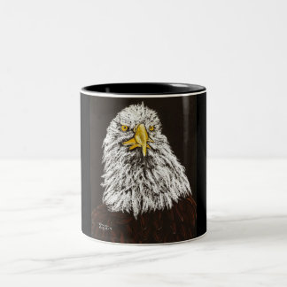 Tasse 2 Couleurs Eagle chauve