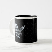 Tasse 2 Couleurs Eagle tribal (Devant gauche)