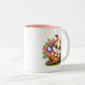 Tasse 2 Couleurs Easter Bunny  (Devant droit)