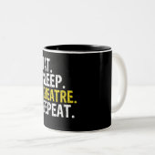 Tasse 2 Couleurs Eat Sleep (Devant droit)