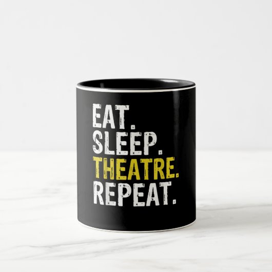 Tasse 2 Couleurs Eat Sleep (Centre)