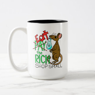Tasse 2 Couleurs Eat the Rich - Shop Small