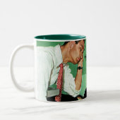 Tasse 2 Couleurs Ébarbage de l'arbre (Gauche)