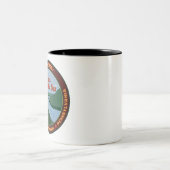 Tasse 2 Couleurs Écart d'eau du Delaware (Centre)