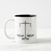 Tasse 2 Couleurs Échelles de justice (Gauche)