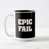 Tasse 2 Couleurs Échouer épique (Gauche)