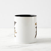 Tasse 2 Couleurs Éclair Avec Les Cheveux Jaunes (Centre)