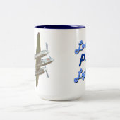 Tasse 2 Couleurs Éclair P-38 de Lockheed (Centre)