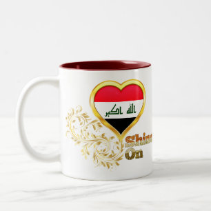 Tasse 2 Couleurs Éclat sur l'Irak