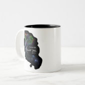 Tasse 2 Couleurs Éclipse solaire 2017 (Devant gauche)