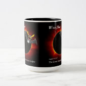 Tasse 2 Couleurs Éclipse solaire 2017, Édition Vampire (Centre)
