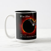 Tasse 2 Couleurs Éclipse solaire 2017, Édition Vampire (Gauche)
