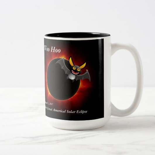 Tasse 2 Couleurs Éclipse solaire 2017, Édition Vampire (Droit)
