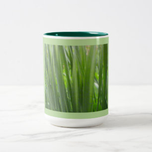 Tasse 2 Couleurs Éco Vert Floral