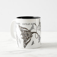 École de la VIE d'OCÉAN de manta-rayon