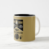 Tasse 2 Couleurs Ecosse Burns Night (Devant droit)