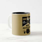 Tasse 2 Couleurs Ecosse Burns Night (Devant gauche)