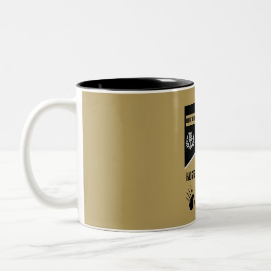 Tasse 2 Couleurs Ecosse Burns Night (Gauche)