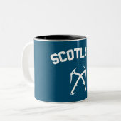 Tasse 2 Couleurs Ecosse Escalade de glace (Devant gauche)