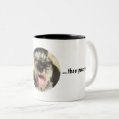 Tasse 2 Couleurs Écouter la boue de LOUDER (Devant droit)