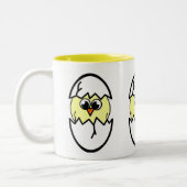 Tasse 2 Couleurs Écouter le poulet (Gauche)