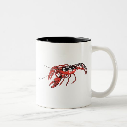 Tasse 2 Couleurs écrevisses (Droit)