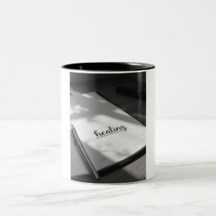 Tasse 2 Couleurs Écrivez votre propre prescription pour le bonheur