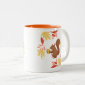 Tasse 2 Couleurs Écureuil (Devant droit)