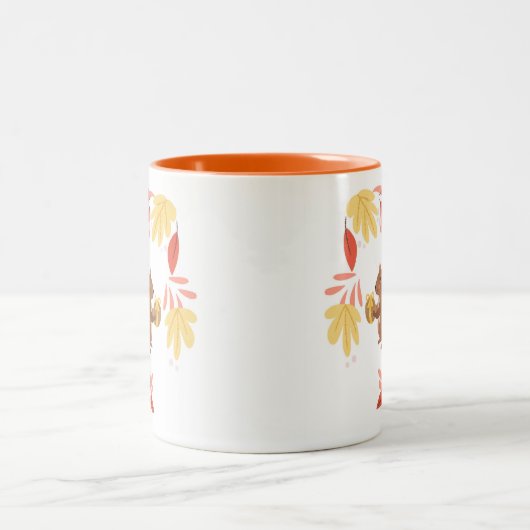 Tasse 2 Couleurs Écureuil (Centre)