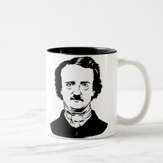 Tasse 2 Couleurs Edgar Allen Poe Raven