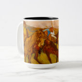 Tasse 2 Couleurs Edgar Degas avant la course (Devant gauche)