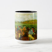 Tasse 2 Couleurs Edgar Degas Équitation (Centre)