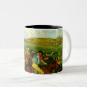 Tasse 2 Couleurs Edgar Degas Équitation (Devant droit)