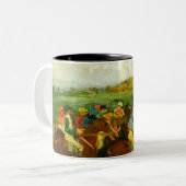 Tasse 2 Couleurs Edgar Degas Équitation (Devant gauche)