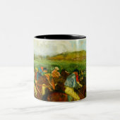 Tasse 2 Couleurs Edgar Degas Équitation (Centre)