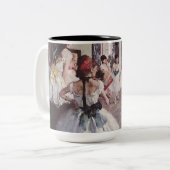 Tasse 2 Couleurs Edgar Degas La Classe Danse (Devant gauche)