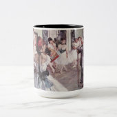Tasse 2 Couleurs Edgar Degas La Classe Danse (Centre)