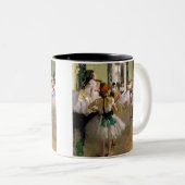 Tasse 2 Couleurs Edgar Degas La Classe Danse (Devant droit)