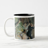 Tasse 2 Couleurs Edgar Degas | la répétition du ballet sur l'étape (Gauche)