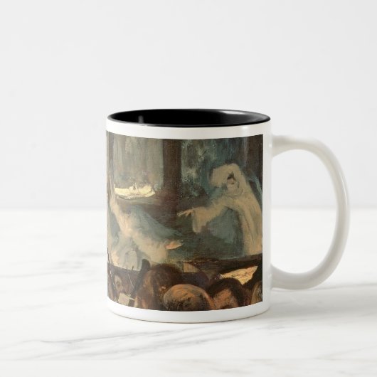 Tasse 2 Couleurs Edgar Degas | la scène de ballet, l'opéra de (Droit)