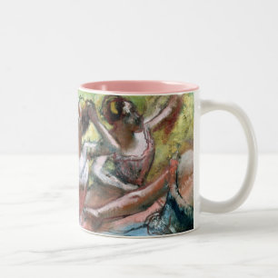 Tasse 2 Couleurs Edgar Degas quatre ballerines sur l'étape