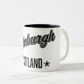 Tasse 2 Couleurs Édimbourg Écosse (Devant droit)