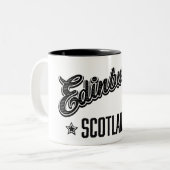 Tasse 2 Couleurs Édimbourg Écosse (Devant gauche)