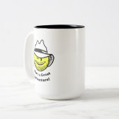 Tasse 2 Couleurs Édition de Tad Conner de pensées de Thinkwells (Devant gauche)