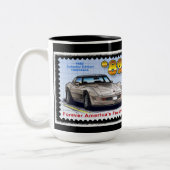 Tasse 2 Couleurs Edition spéciale 1982 Corvette (Gauche)