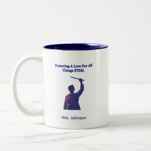 Tasse 2 Couleurs Éducateur favorisant l'amour pour tout ce qui touc (Gauche)