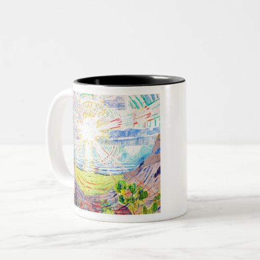 Tasse 2 Couleurs Edvard Munch (Devant gauche)