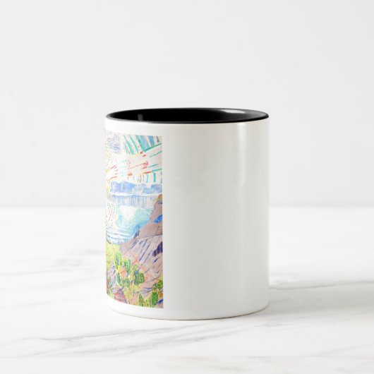 Tasse 2 Couleurs Edvard Munch (Centre)